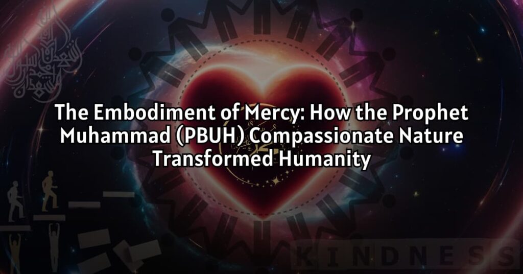 The Embodiment of Mercy: How the Prophet's (PBUH) Compassionate Nature Transformed Humanity
